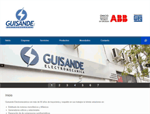 Tablet Screenshot of guisande.com